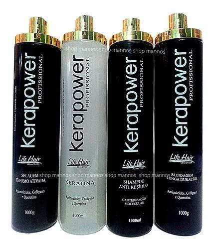 Cauterization Capillary Professional Liso Life Hair 4lit - Life Hair