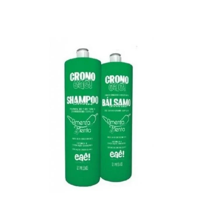 Eaê Cosmetics Crono Pepper Mint Kit 2x 1L / 2x 33.8 fl oz - Image 3