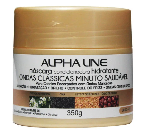 Classic Waves Wavy Hair Treatment Anti Frizz Softness Mask 350g - Alpha Line