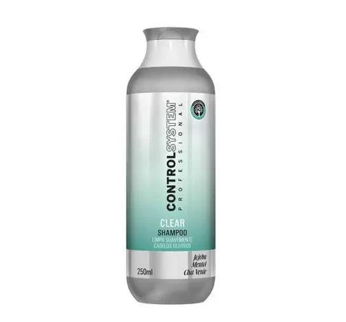 Clear Jojoba Menthol Green Tea Treatment Shampoo 250ml - Control System