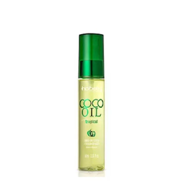 Coconut Oil Dry Hair Moisturizing Anti Frizz Finisher Treatment 60ml - Hobety