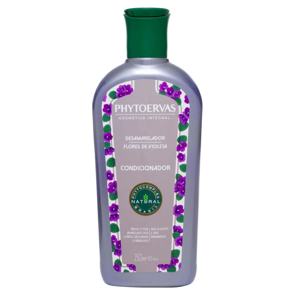 Phytoervas Conditioner Desamarelator Violet Flowers 250ml