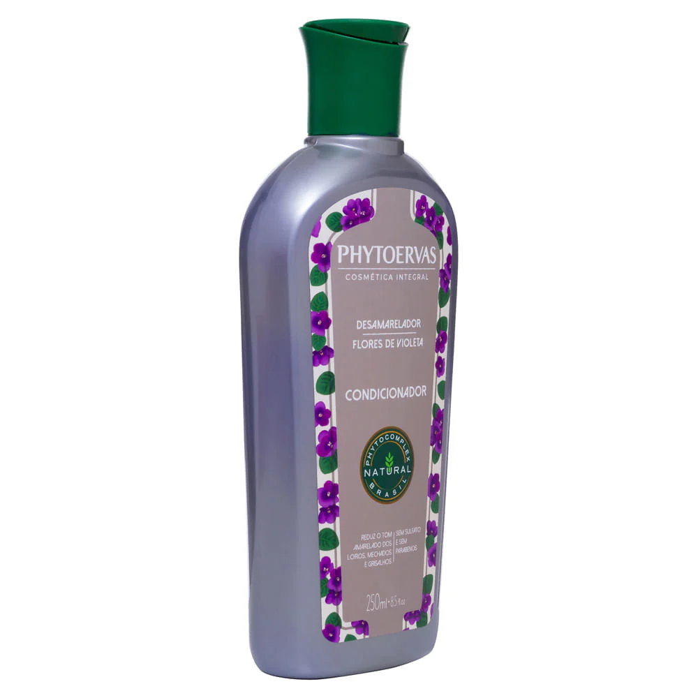 Phytoervas Conditioner Desamarelator Violet Flowers 250ml - Image 2