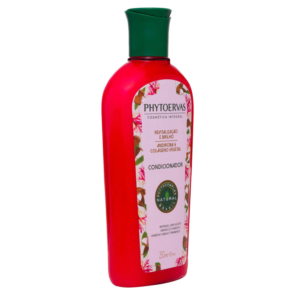 Phytoervas Conditioner Revitalization and Glow Andiroba and Vegetable Collagen 250ml - Image 2