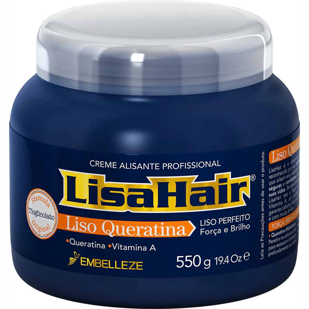 Lisahair Straightening Cream Smooth Keratin 450g - Image 2