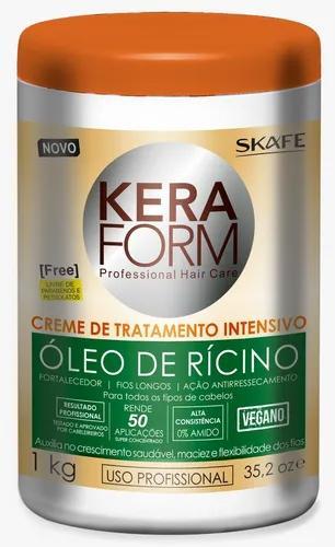 Cream Treatment Intensive Oil De Ricino 1kg - Skafe