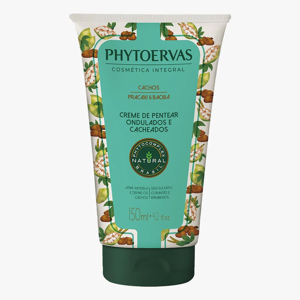Phytoervas Cream of Combing Curls and Wavy Pracaxi and Baobab 150ml