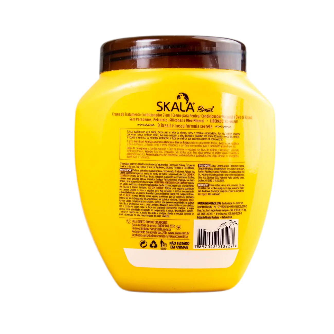 Creme De Tratamento 2 Em 1 Maracuja E Óleo De Pataua / 2 In One Treatment Cream And Passion Fruit Oil Patauá Treatment Cream - Skala - Image 2