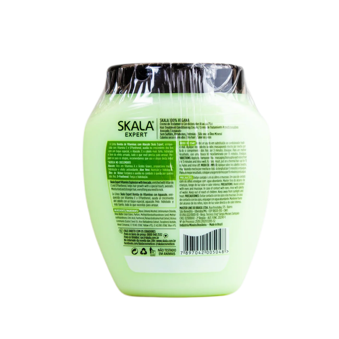 Creme De Tratamento Bomba De Vitaminas Abacate / Treatment Cream Pump Avocado Vitamins Treatment Cream - Skala - Image 3