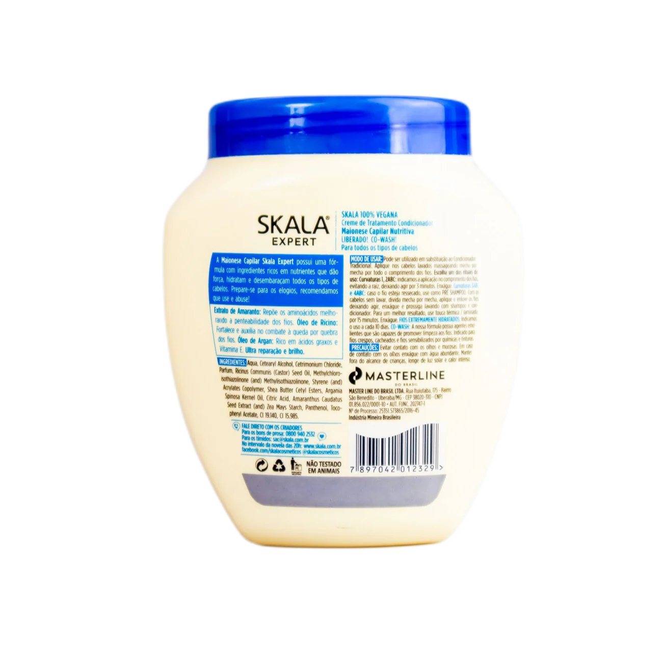 Creme De Tratamento Maionese Capilar Nutritiva / Nutritive Cream Treatment Capillary Mayonnaise Treatment Cream - Skala - Image 3