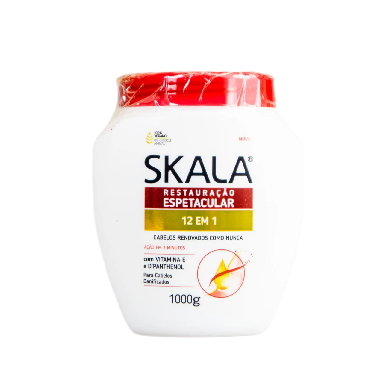 Creme De Tratamento Restauração 12 Em 1 / Restoration Treatment Cream 12 In 1 Hair Treatment Cream - Skala