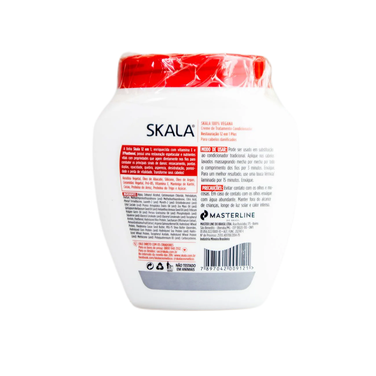 Creme De Tratamento Restauração 12 Em 1 / Restoration Treatment Cream 12 In 1 Hair Treatment Cream - Skala - Image 2