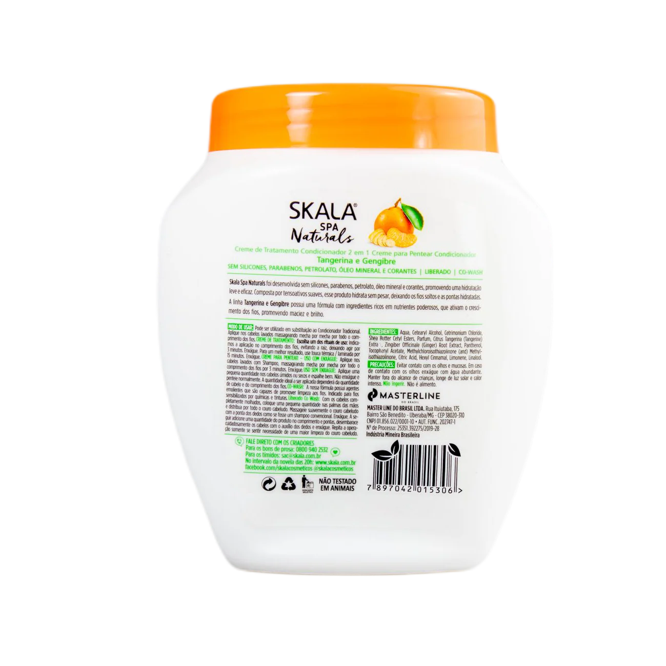 Creme De Tratamento Tangerina E Gengibre / Cream Tangerine And Ginger Treatment Treatment Cream - Skala - Image 2