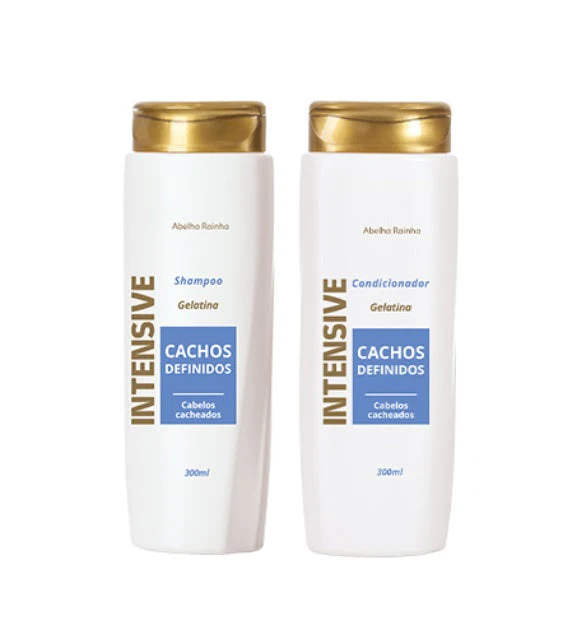 Curl Activator Intensive Definition Curly Treatment Kit 2x300ml - Abelha Rainha