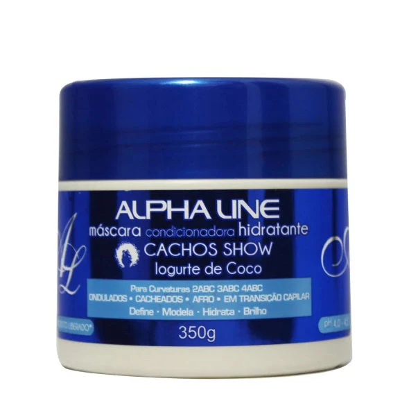 Curls Show Moisturizing Conditioning Hair Mask Coconut Yogurt 350g - Alpha Line