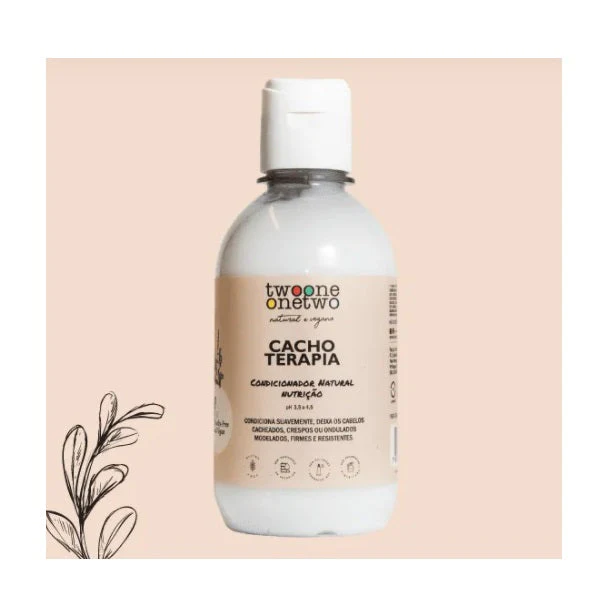 Curls Therapy Curly Hair Vegan Anti Frizz Conditioner 250ml - Twoone Onetwo