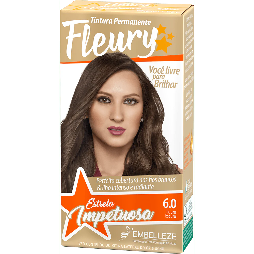 Fleury Hair Dye Dark Blond Kit