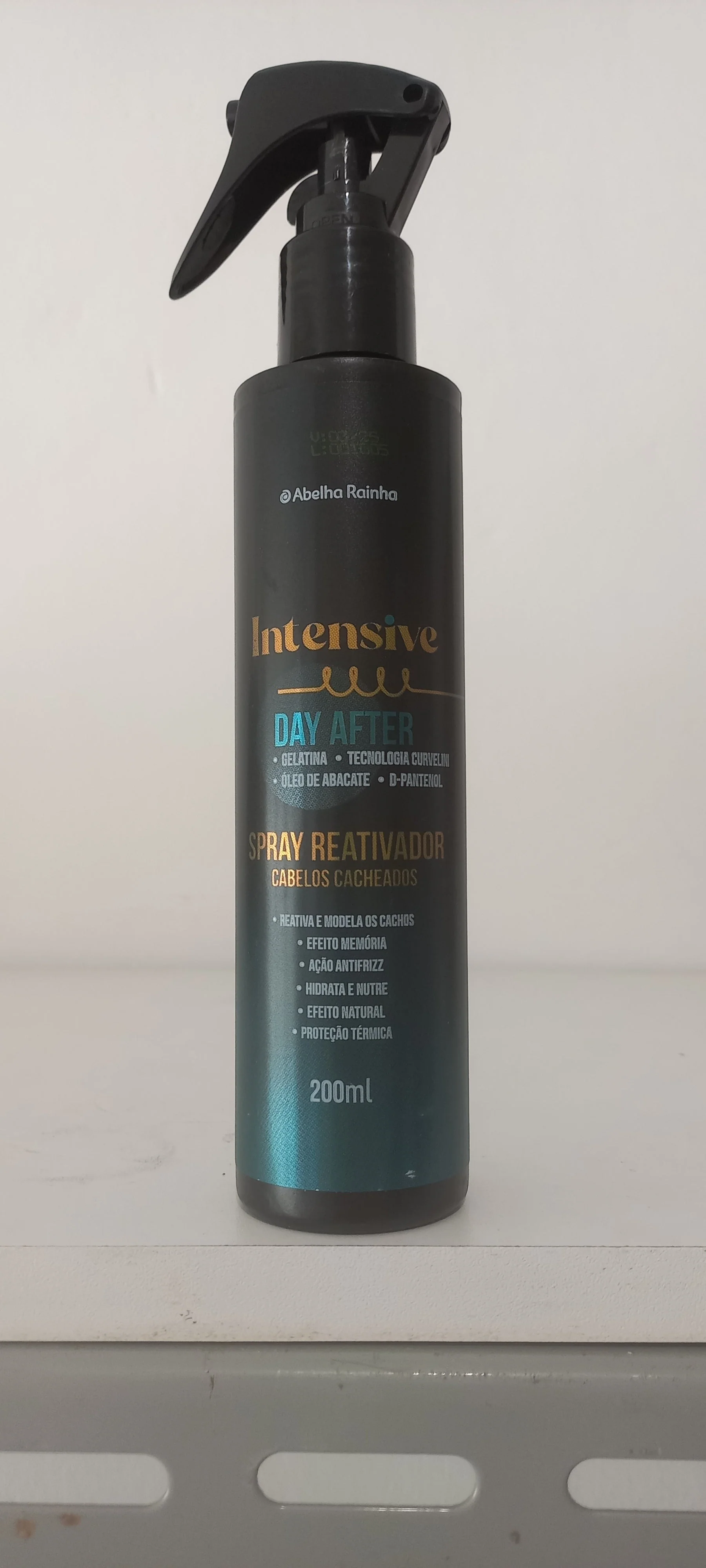Day After Curls Reactivator Spray Curly Hair Treatment 200ml - Abelha Rainha - Image 2