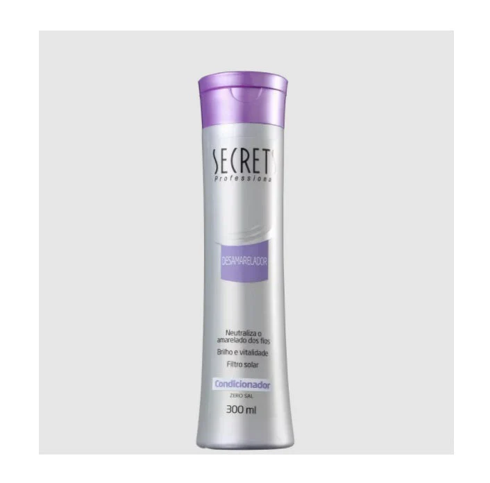 De-yellowing Blond Bleached Hair Yellow Neutralizing Conditioner 300ml - Secrets - Image 2