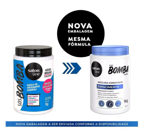 Salon Line Deep Restoration Strength Hydration Original SOS Bomba Mask 1Kg - Image 3