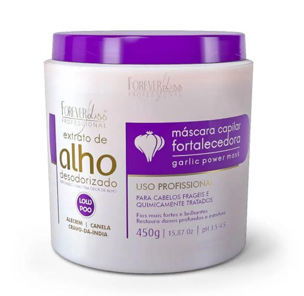 Deodorized Garlic Extract Power Strengthening Low Poo Mask 450g - Forever Liss
