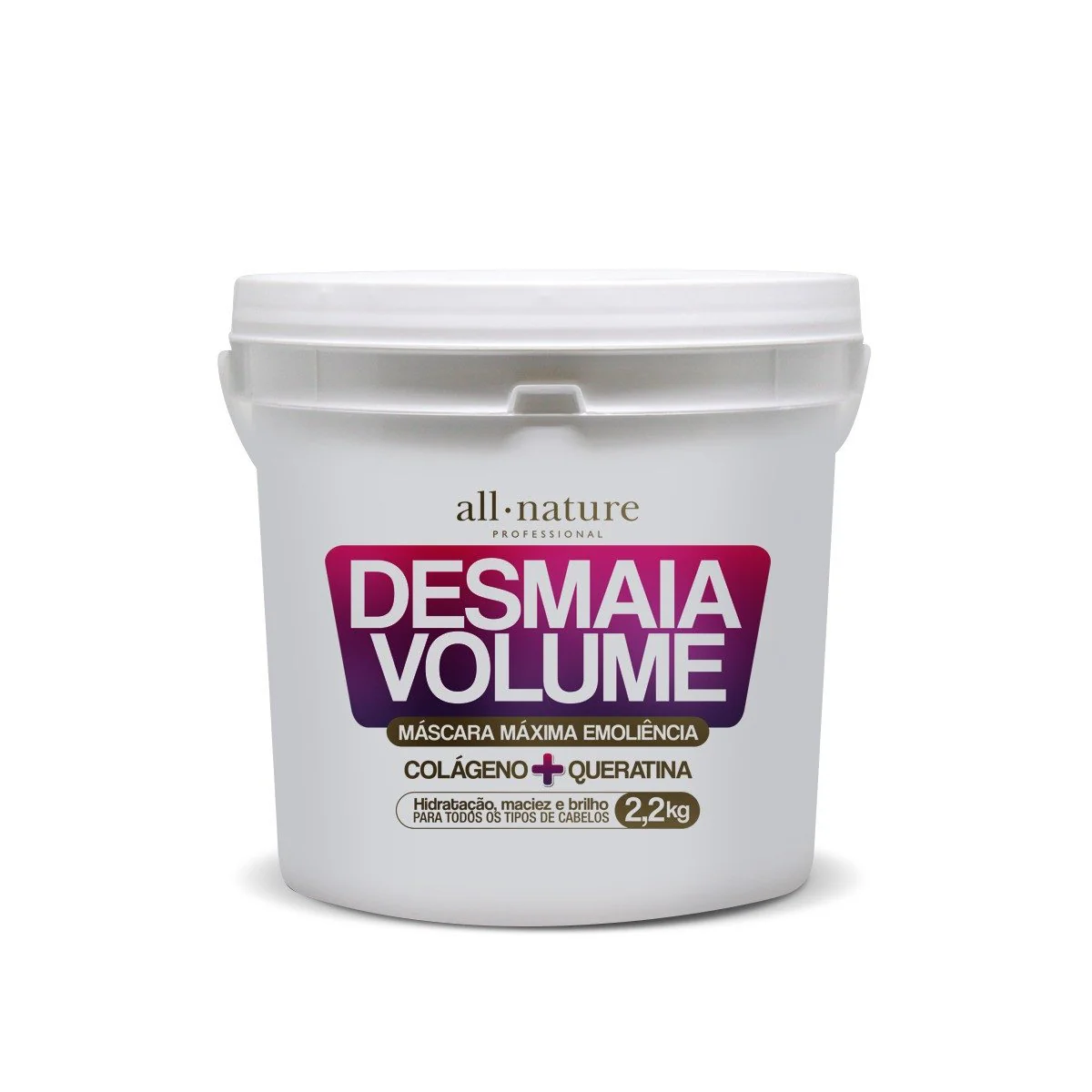 Desmaia Volume Keratin Collagen Maximum Emollience Mask 2,2Kg - All Nature
