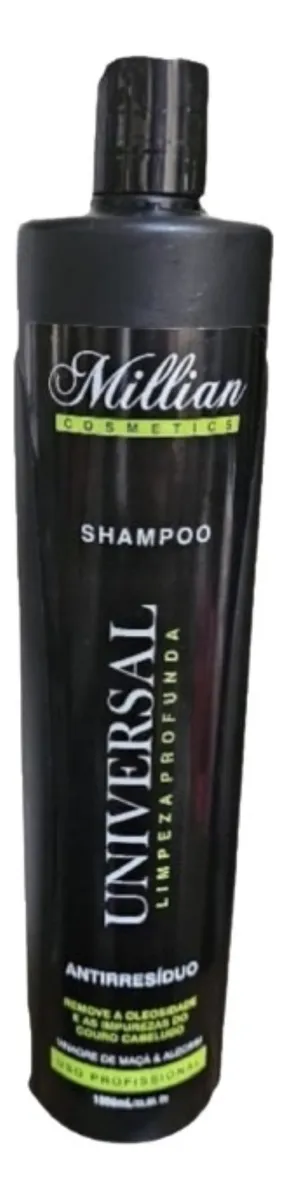 Detox Anti Residue Deep Cleaning Apple Vinegar Rosemary Shampoo 1L - Millian
