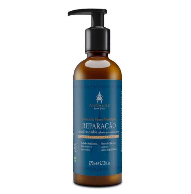 Dry Hair Care Beauty Repair Conditioner Moisturizing Vegan 270ml - Ahoaloe - Image 2