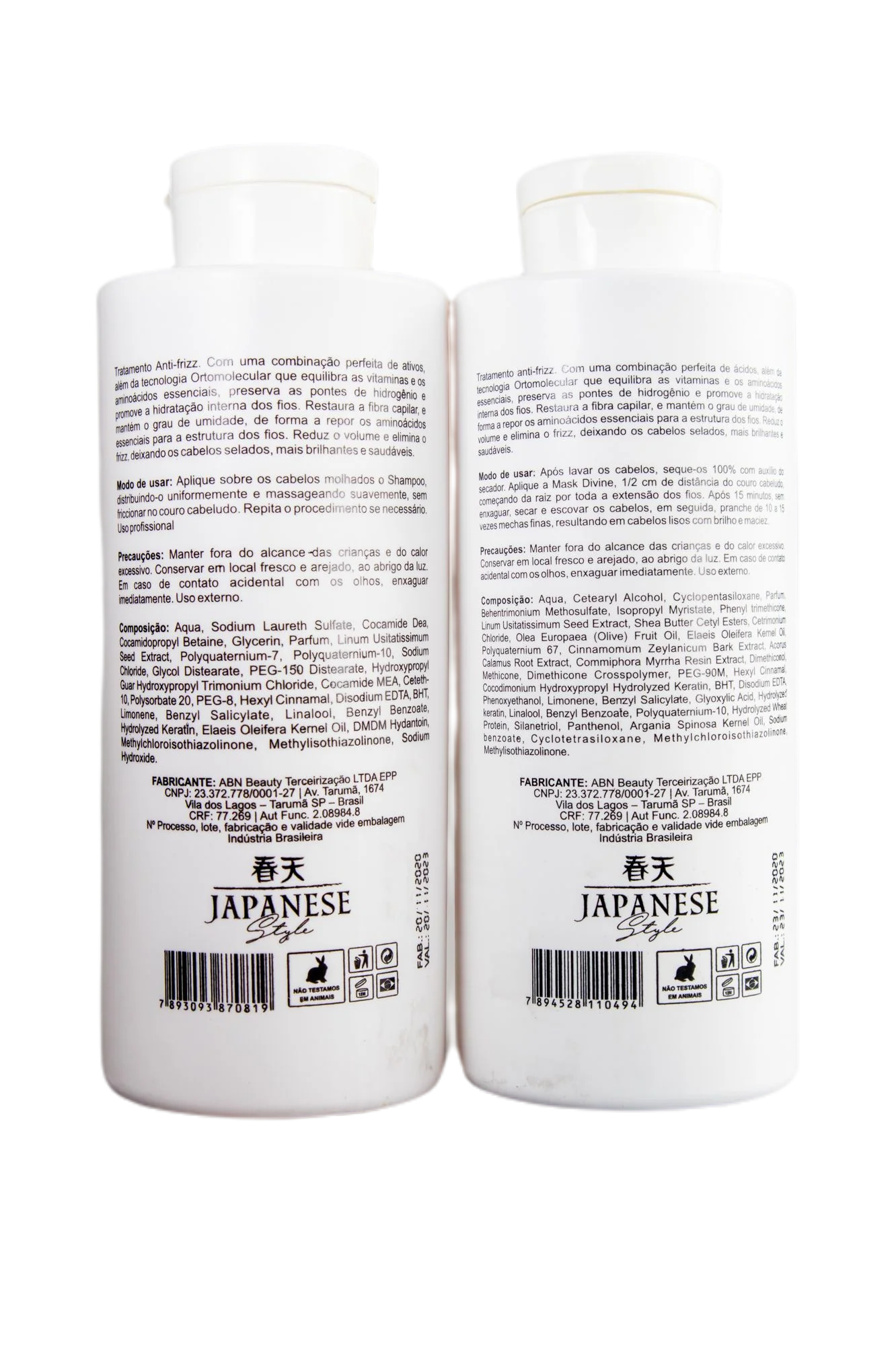 Professional Progressive Hair Brush Japanese New Style Kit 2x1L - Japonese Style - Image 2