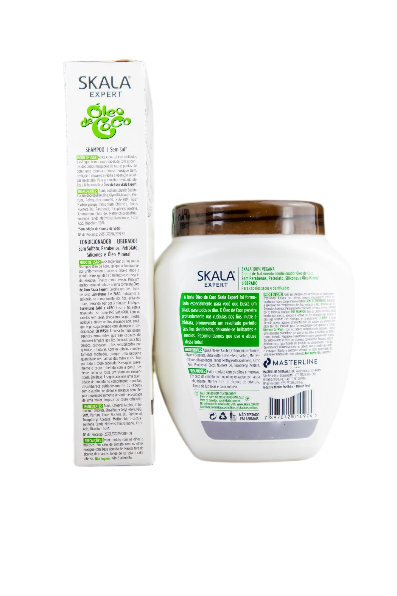 Skala Expert Oleo de Coco Coconut Oil Damaged Hair Nourishing Moisturising Kit 3 Products - Skala - Image 2