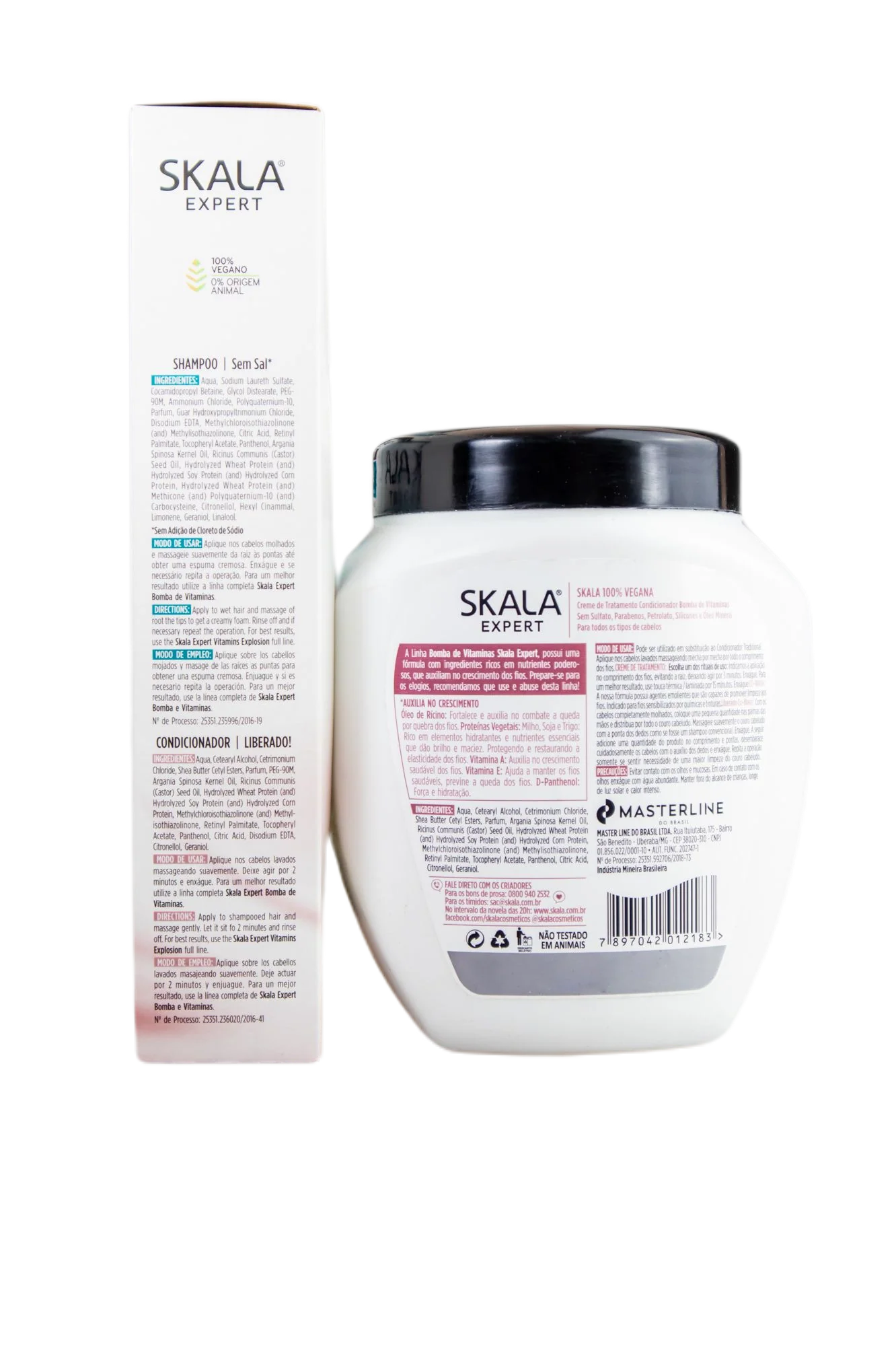 Skala Expert Bomba de Vitaminas Vitamin Pump SOS Hair Growth Nutrition Treatment Kit 3 Products - Skala - Image 2