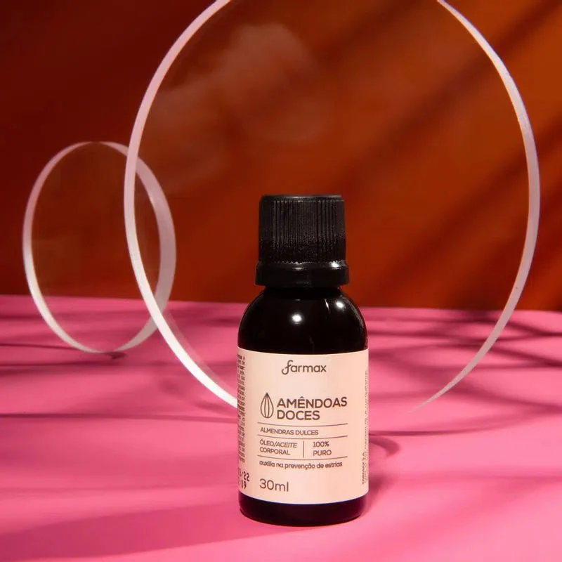 Farmax Amendoa Almond Body Oil 30ml / 1 fl oz - Image 2