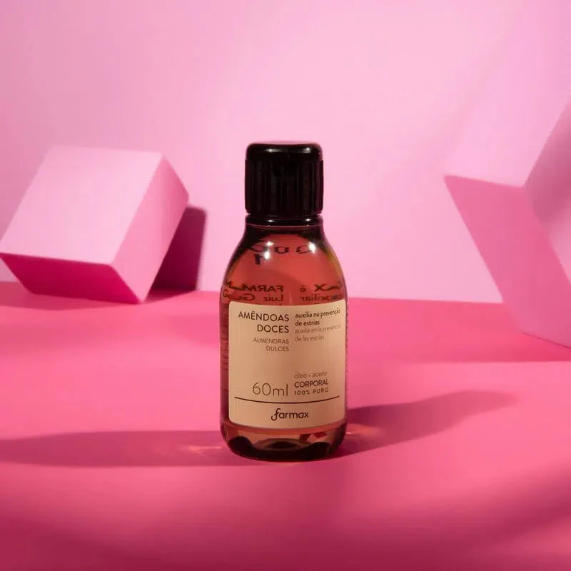 Farmax Amendoa Almond Body Oil 60ml / 2 fl oz - Image 2