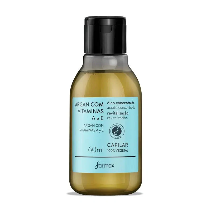 Farmax Argan Vitamins A & E Hair Oil 60ml / 2 fl oz