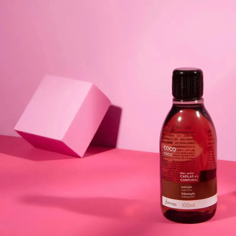 Farmax Coconut Body & Hair Oil 100ml / 3.38 fl oz - Image 2
