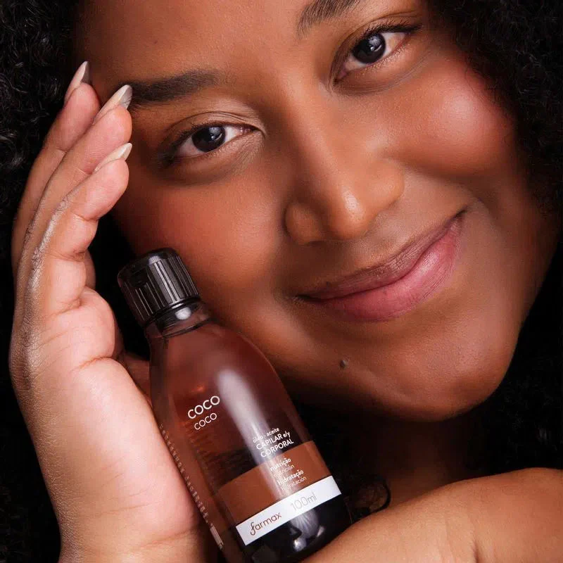 Farmax Coconut Body & Hair Oil 100ml / 3.38 fl oz - Image 3