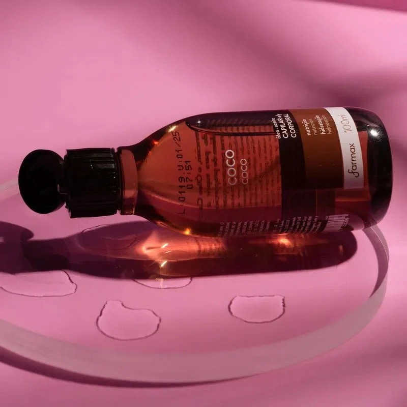 Farmax Coconut Body & Hair Oil 100ml / 3.38 fl oz - Image 4