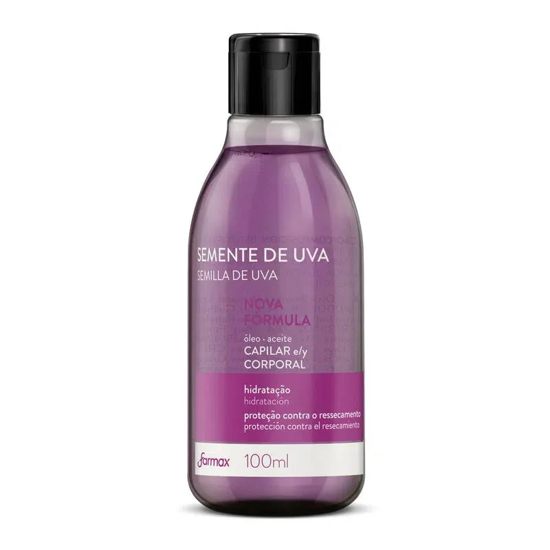 Farmax Grape Seep Body Hair Oil 100ml / 3.38 fl oz