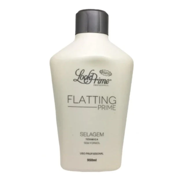Flatting Hair Straightening Progressive Brush Thermal Sealing 1L - Look Prime