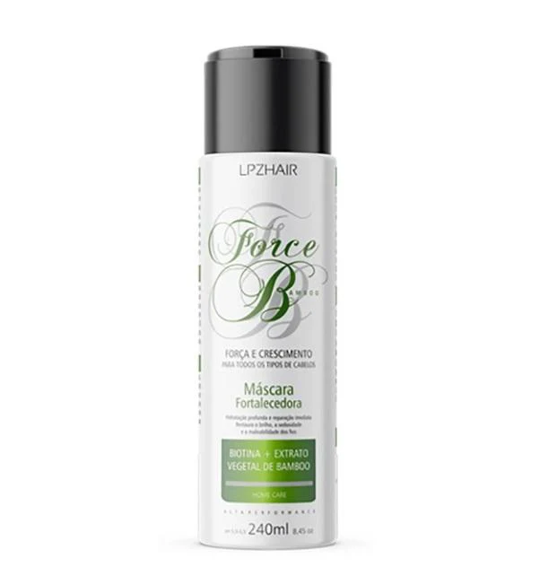Force Bamboo Vegetable Strengthening Hair Growth Biotin Mask 240ml - Lpzhair