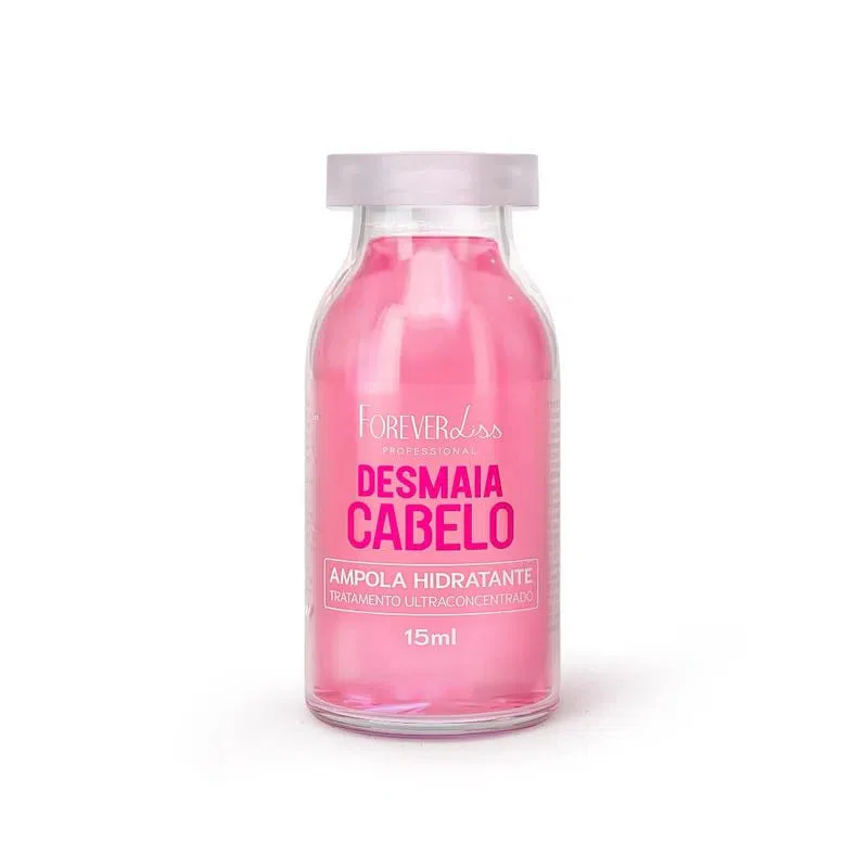 Lot of 3 Forever Liss Desmaia Cabelo Ampoule 15ml