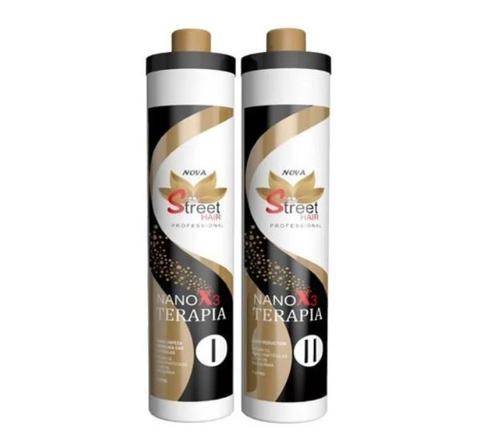 Formol Free Nano Therapy New Treatment Progressive Brush 2x1L - New Street