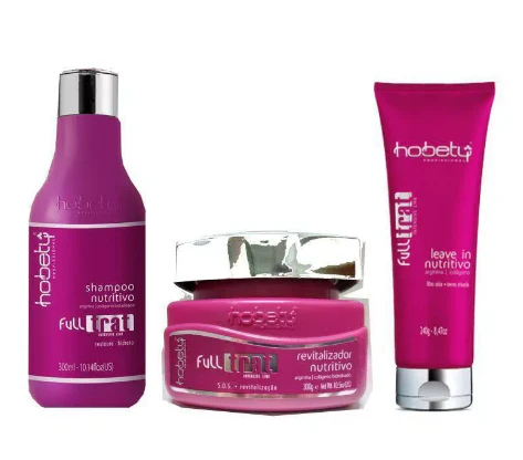 Full Trat Revitalizing Nourishing Moisturizing Arginine Collagen Hair Treatment Kit 3x300ml - Hobety