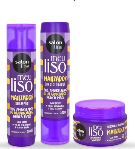 Salon Line Goji Berry Anti Yellow My Smooth Tinting Vegan Blondes Kit 3 Prod.