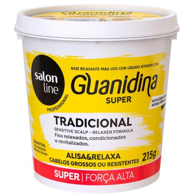 Salon Line Guanidine Super Strength High Straightening Relaxation Cream 215g