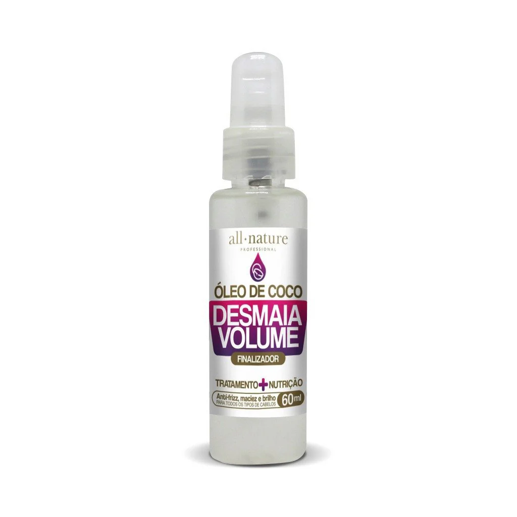 Hair Faints Desmaia Volume Coconut Oil Nourishing Treatment 60ml - All Nature