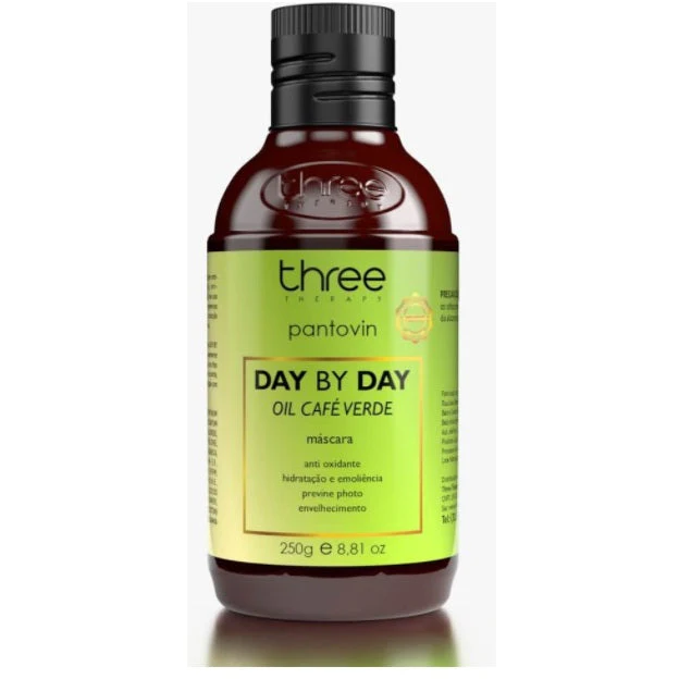 Hair Hydration Mask Day By Day Pantovin Green Coffee 250g - Three Therapy - Image 2