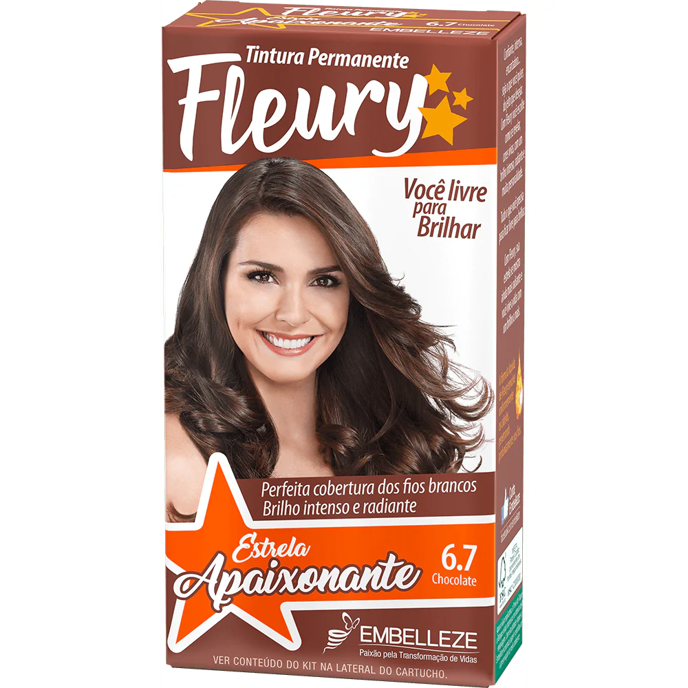 Fleury Hair Dye Chocolate Kit