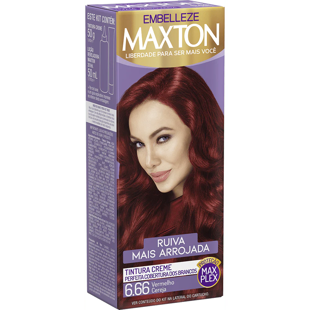 Maxton Hair Dye Redhead + Bold Red Cherry Kit