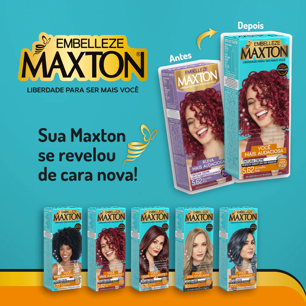 Maxton Hair Dye Redhead + Fuchsia Red Surroundings Kit - Image 2